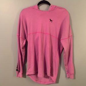 PINK hooded sweatshirt